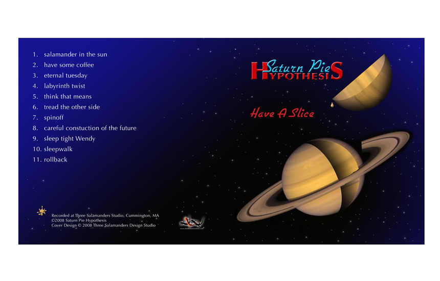 cd label packaging insert graphic design music band